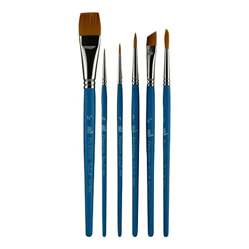 Princeton Select Artiste Brush Set No. 21, Synthetic, 6 Piece | Artist Paint Brushes for Acrylic, Watercolor, Oil thumbnail 2
