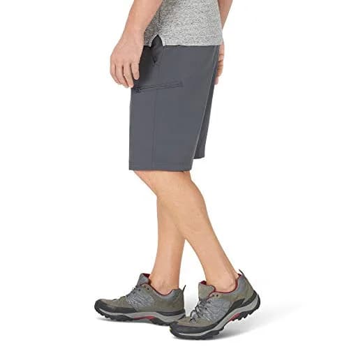 Wrangler Authentics Performance Side Elastic Utility Short, Carbonite, 40 | Water-Repellant, Relaxed Fit, 10" Inseam thumbnail 4