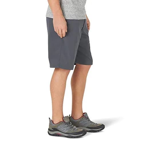 Wrangler Authentics Performance Side Elastic Utility Short, Carbonite, 40 | Water-Repellant, Relaxed Fit, 10" Inseam thumbnail 3