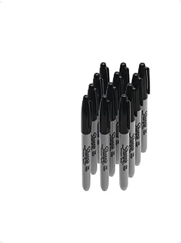 Sharpie Fine Tip Permanent Marker - Black, 8 Count | Smooth Ink Flow thumbnail 7