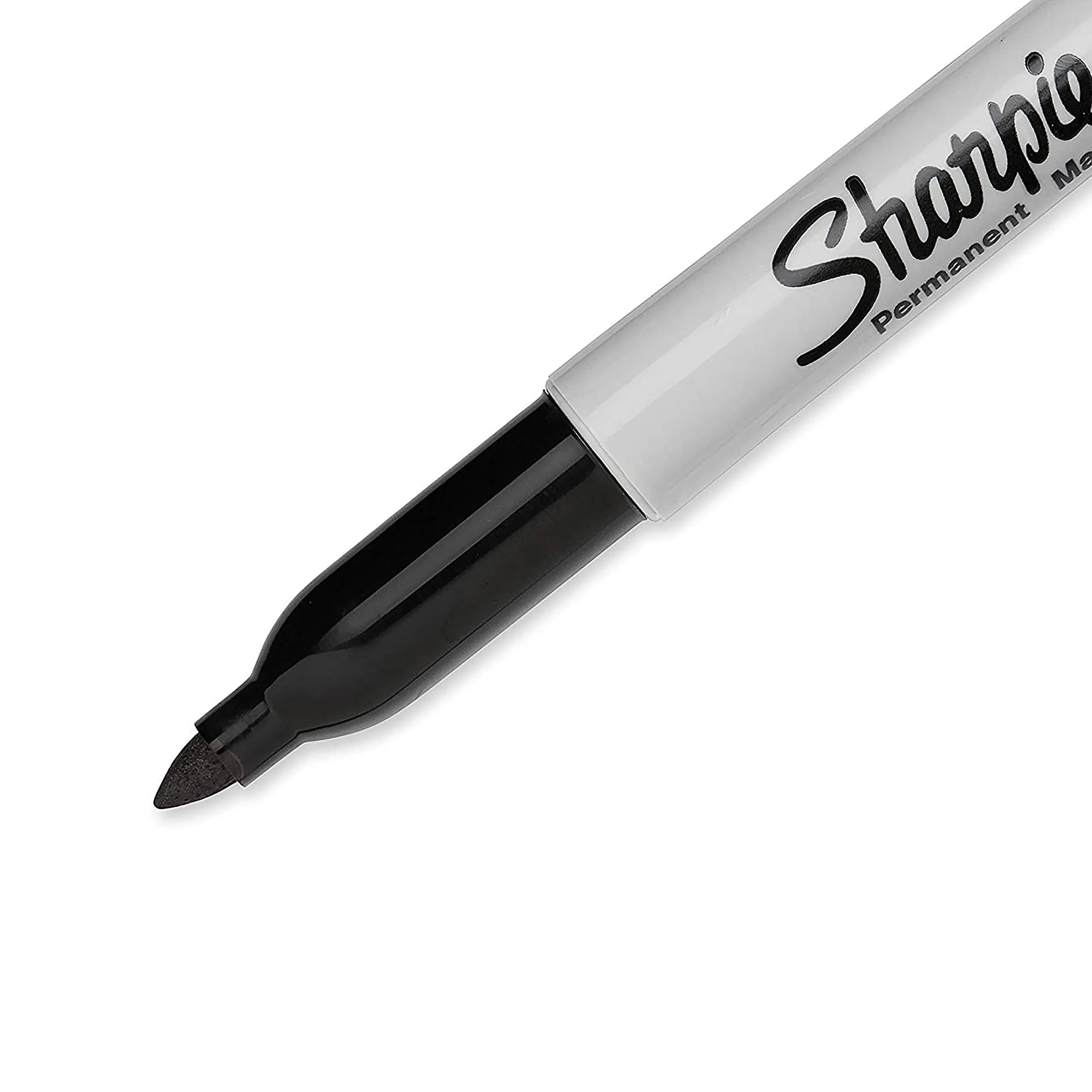 Sharpie Fine Tip Permanent Marker - Black, 8 Count | Smooth Ink Flow - view 3