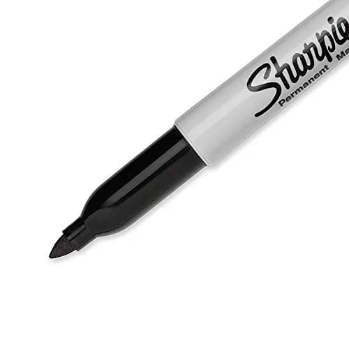 Sharpie Fine Tip Permanent Marker - Black, 8 Count | Smooth Ink Flow thumbnail 3