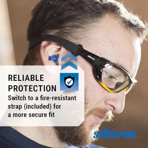 Sellstrom SRX Safety Glasses, Protective Eyewear, Anti Fog, Clear Lens | ANSI Z87.1-2015 Certified thumbnail 3