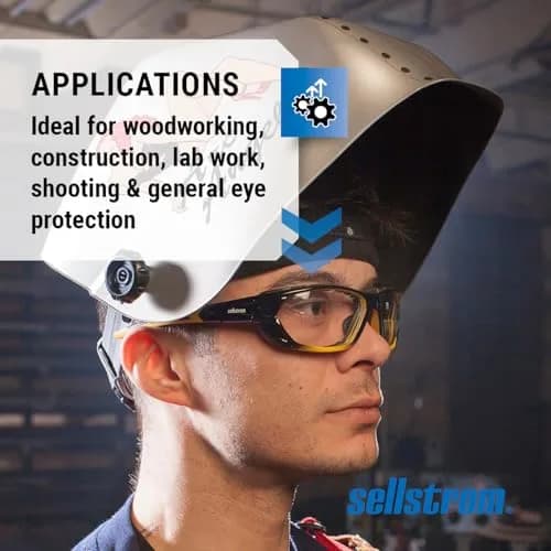 Sellstrom SRX Safety Glasses, Protective Eyewear, Anti Fog, Clear Lens | ANSI Z87.1-2015 Certified thumbnail 4