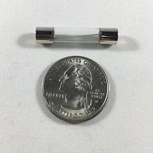 COMPSTUDIO 10A 250V 6x30mm Glass Fast Blow Fuse | High-Quality Overcurrent Protection thumbnail 2