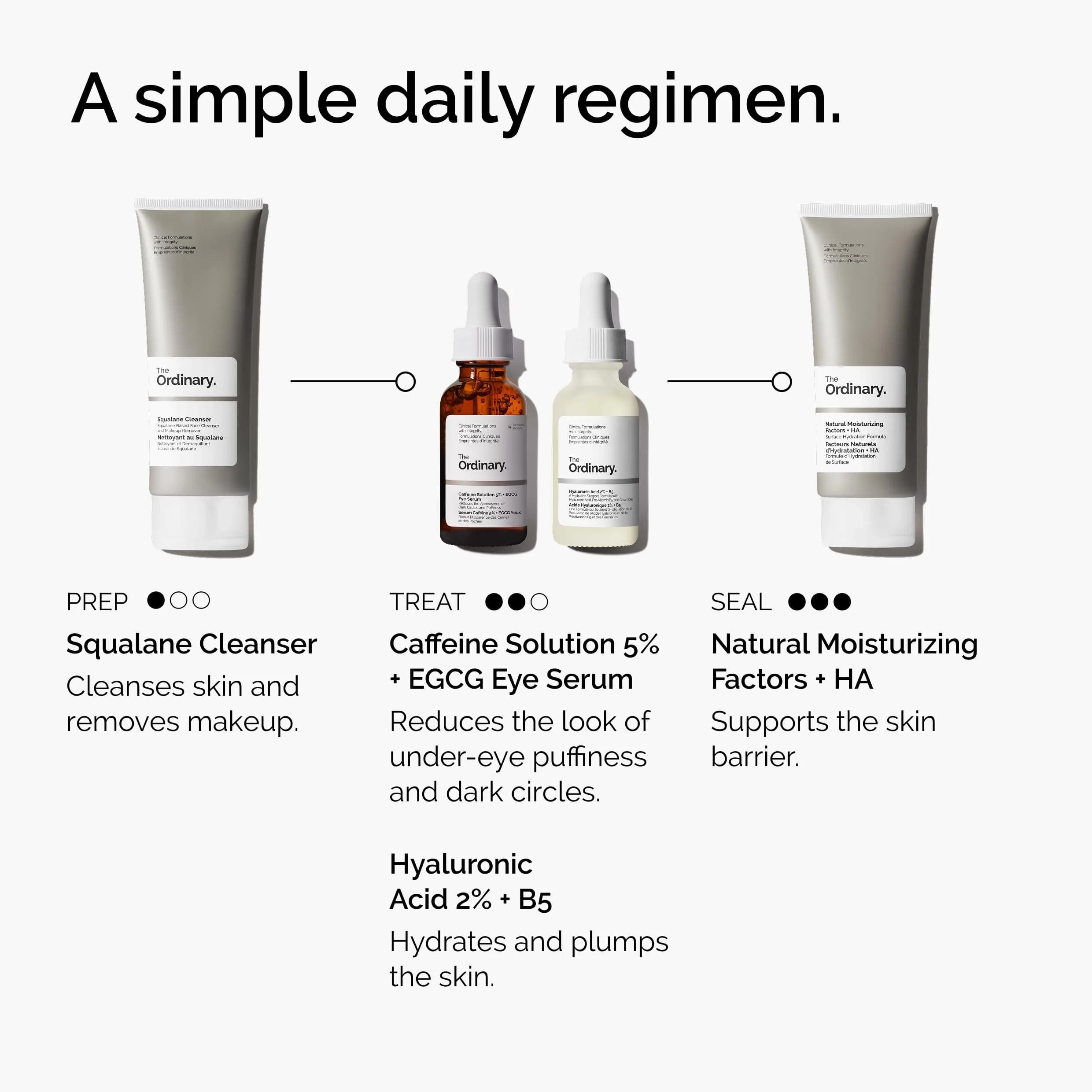 The Ordinary Caffeine Solution 5% + EGCG Eye Serum 30ml (1 Fl Oz) | Reduces Puffiness & Dark Circles - view 6