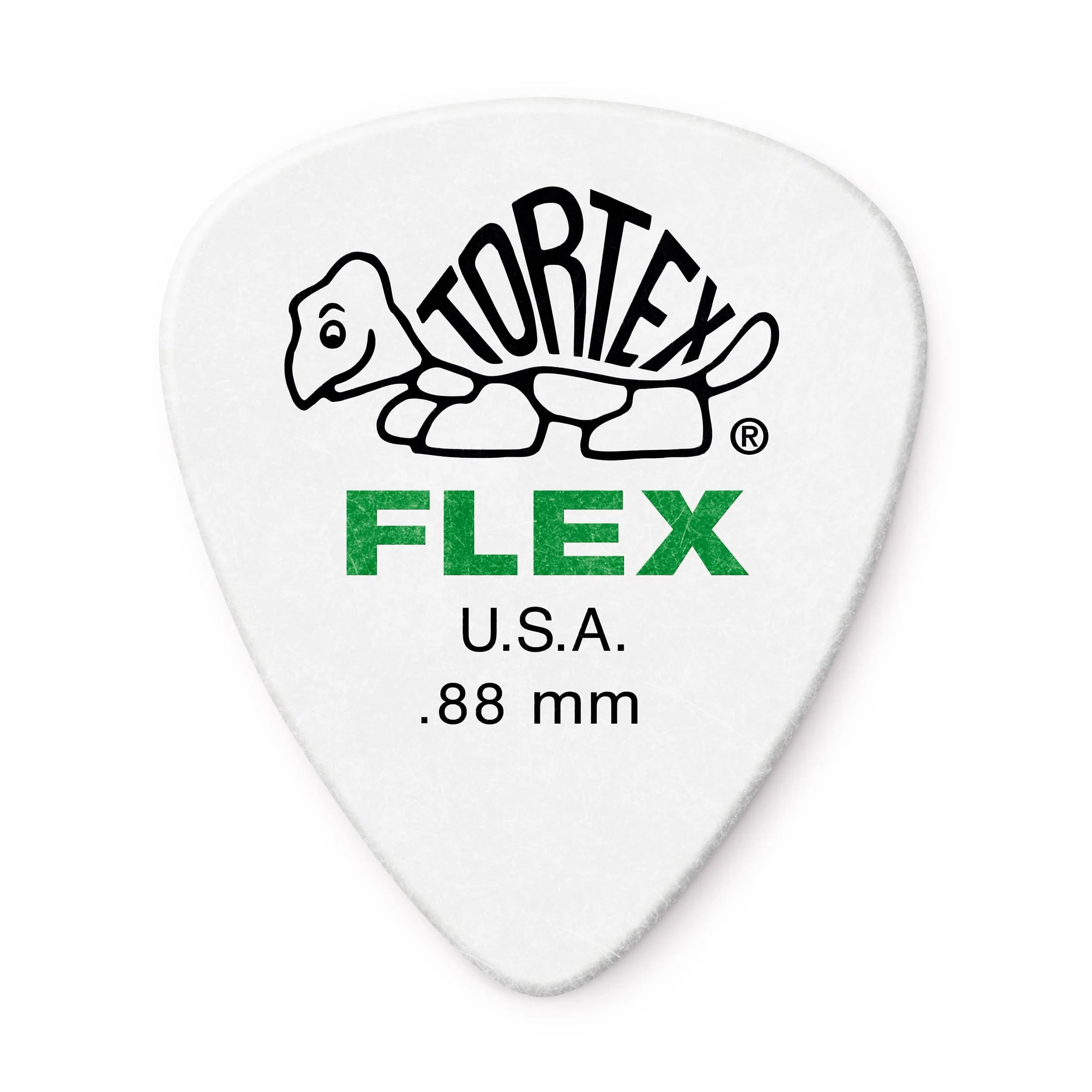 Jim Dunlop Tortex® Flex™ Standard Pick .88MM | Bright, Durable, USA-Made Guitar Pick