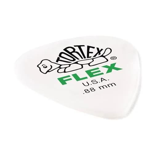 Jim Dunlop Tortex® Flex™ Standard Pick .88MM | Bright, Durable, USA-Made Guitar Pick thumbnail 2