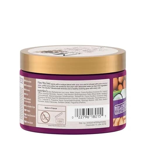 Maui Moisture Heal & Hydrate Shea Butter Hair Mask & Leave-In Conditioner 355ml (12 Ounce) | Vegan, Silicone & Sulfate-Free for Curls thumbnail 7