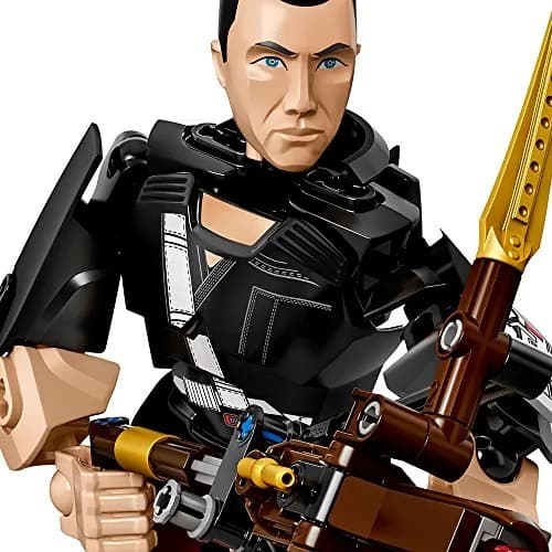 LEGO Star Wars Chirrut Îmwe 75524 Star Wars Toy | Highly Posable, Buildable Action Figure for Kids thumbnail 5