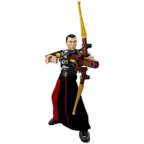LEGO Star Wars Chirrut Îmwe 75524 Star Wars Toy | Highly Posable, Buildable Action Figure for Kids thumbnail 3
