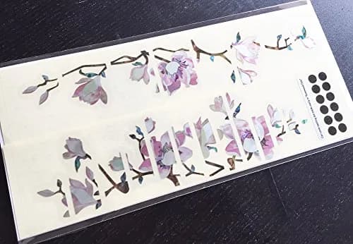 Inlaystickers Magnolia Flower Tree Of Life Guitar Position Mark Inlay Sticker | Floral, Water-Resistant, Single Use thumbnail 7