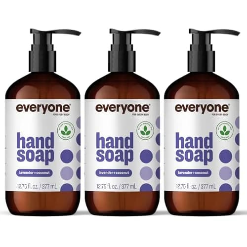 everyone for every body Liquid Hand Soap Lavender Coconut 12.75 oz | Hypoallergenic & Dermatologist-Tested thumbnail 1