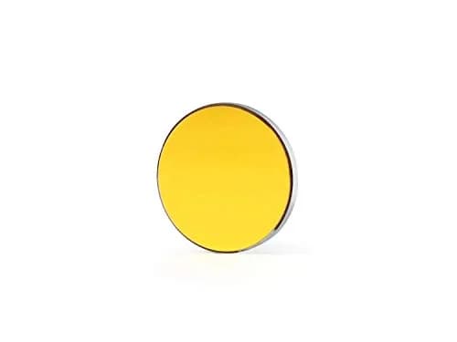 TEN-HIGH Si Reflective Lens for CO2 Laser Engraving & Cutting, Dia 25mm | High-Quality Silicon Mirror with HR Coating thumbnail 2