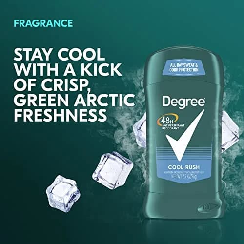 Degree Men Original Antiperspirant Deodorant Stick Cool Rush 5.4 oz (153 g) | 48-Hour Odor Protection thumbnail 4