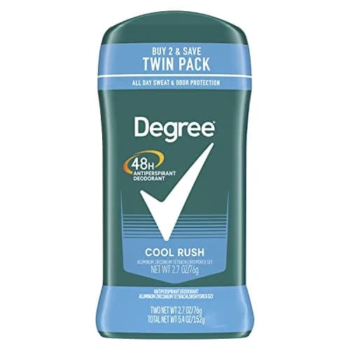 Degree Men Original Antiperspirant Deodorant Stick Cool Rush 5.4 oz (153 g) | 48-Hour Odor Protection thumbnail 1
