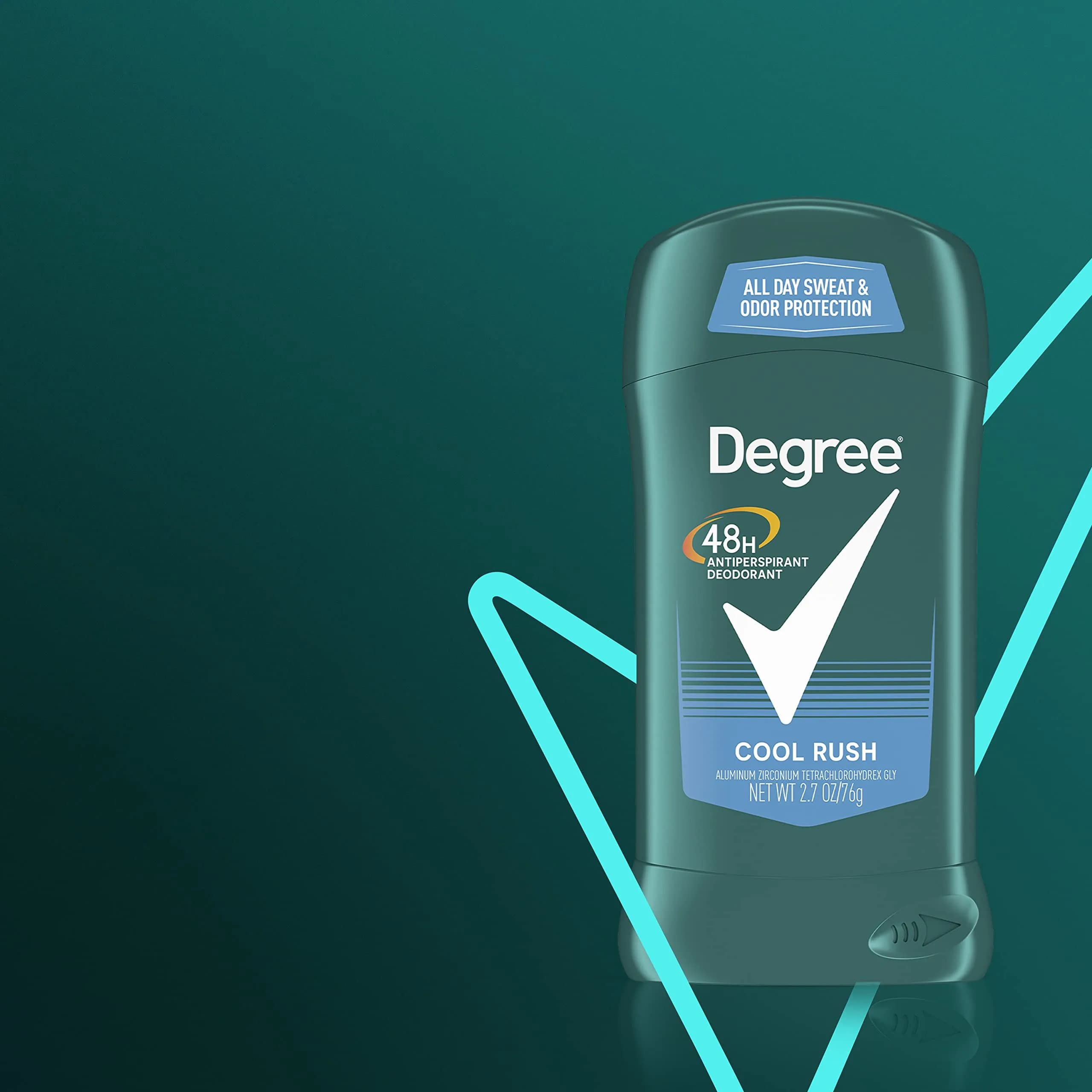 Degree Men Original Antiperspirant Deodorant Stick Cool Rush 5.4 oz (153 g) | 48-Hour Odor Protection - view 8