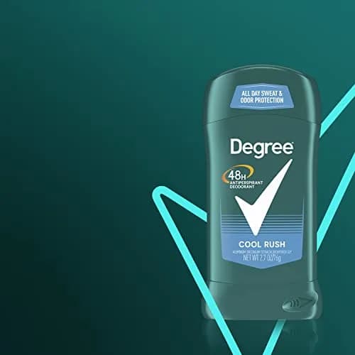 Degree Men Original Antiperspirant Deodorant Stick Cool Rush 5.4 oz (153 g) | 48-Hour Odor Protection thumbnail 8