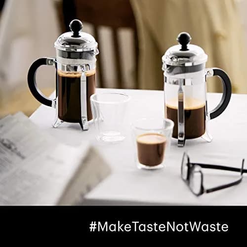 Bodum Chambord French Press Coffee Maker 1L (34oz) | Classic Design, Stainless Steel & Borosilicate Glass thumbnail 8