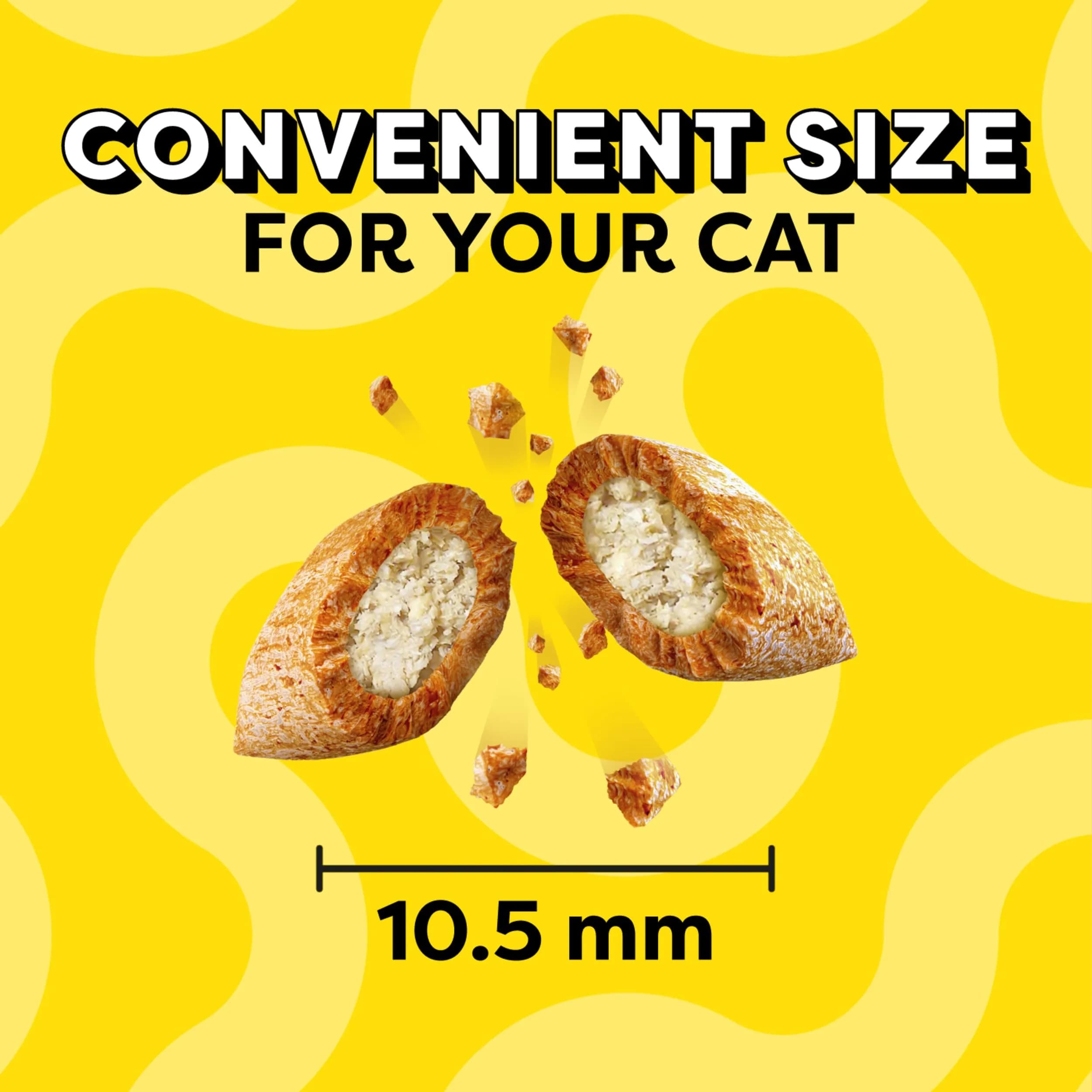 Temptations MixUps Crunchy and Soft Cat Treats, Backyard Cookout Flavor, 850g (30 oz) | Cats Love the Trifecta of Chicken, Liver & Beef - view 8