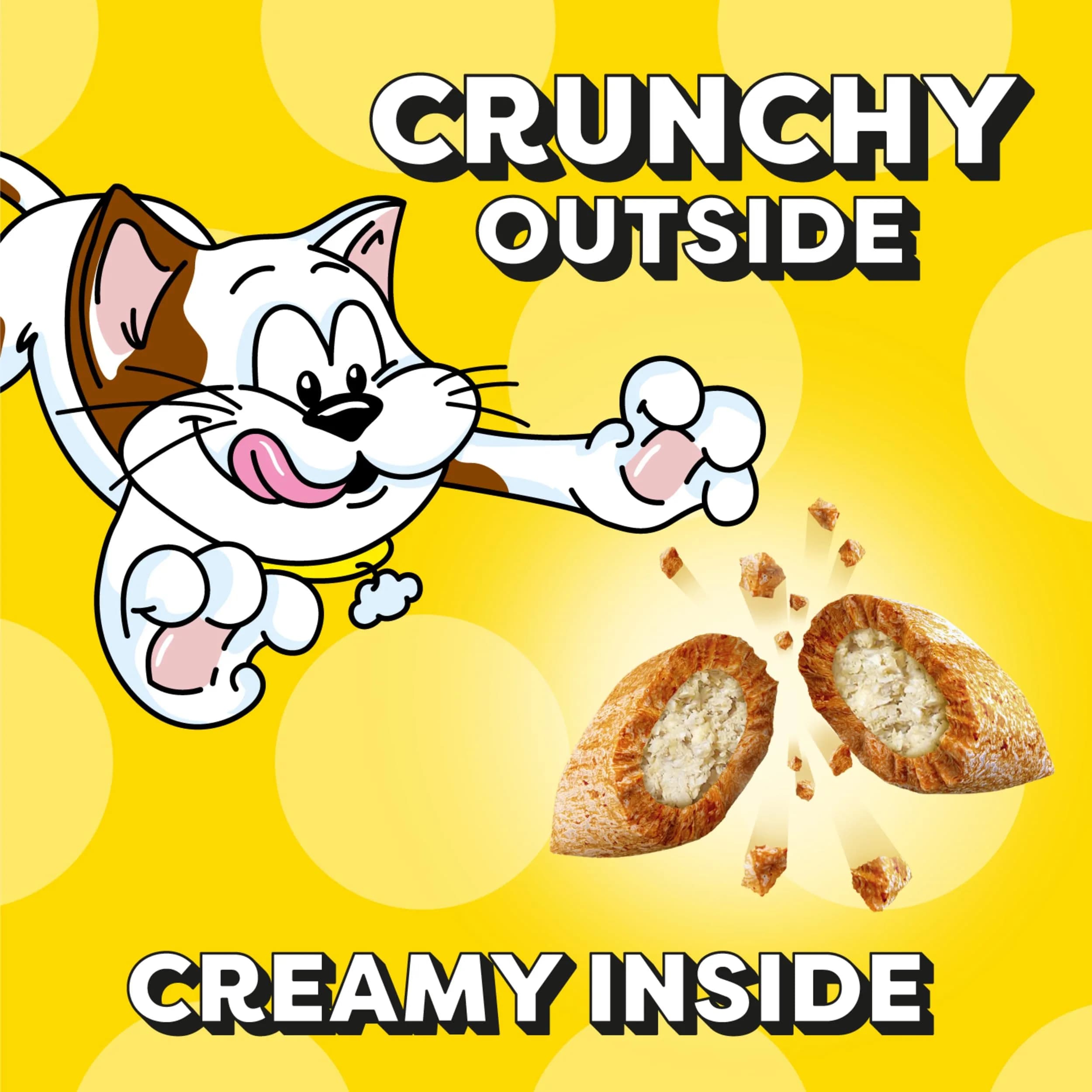 Temptations MixUps Crunchy and Soft Cat Treats, Backyard Cookout Flavor, 850g (30 oz) | Cats Love the Trifecta of Chicken, Liver & Beef - view 4