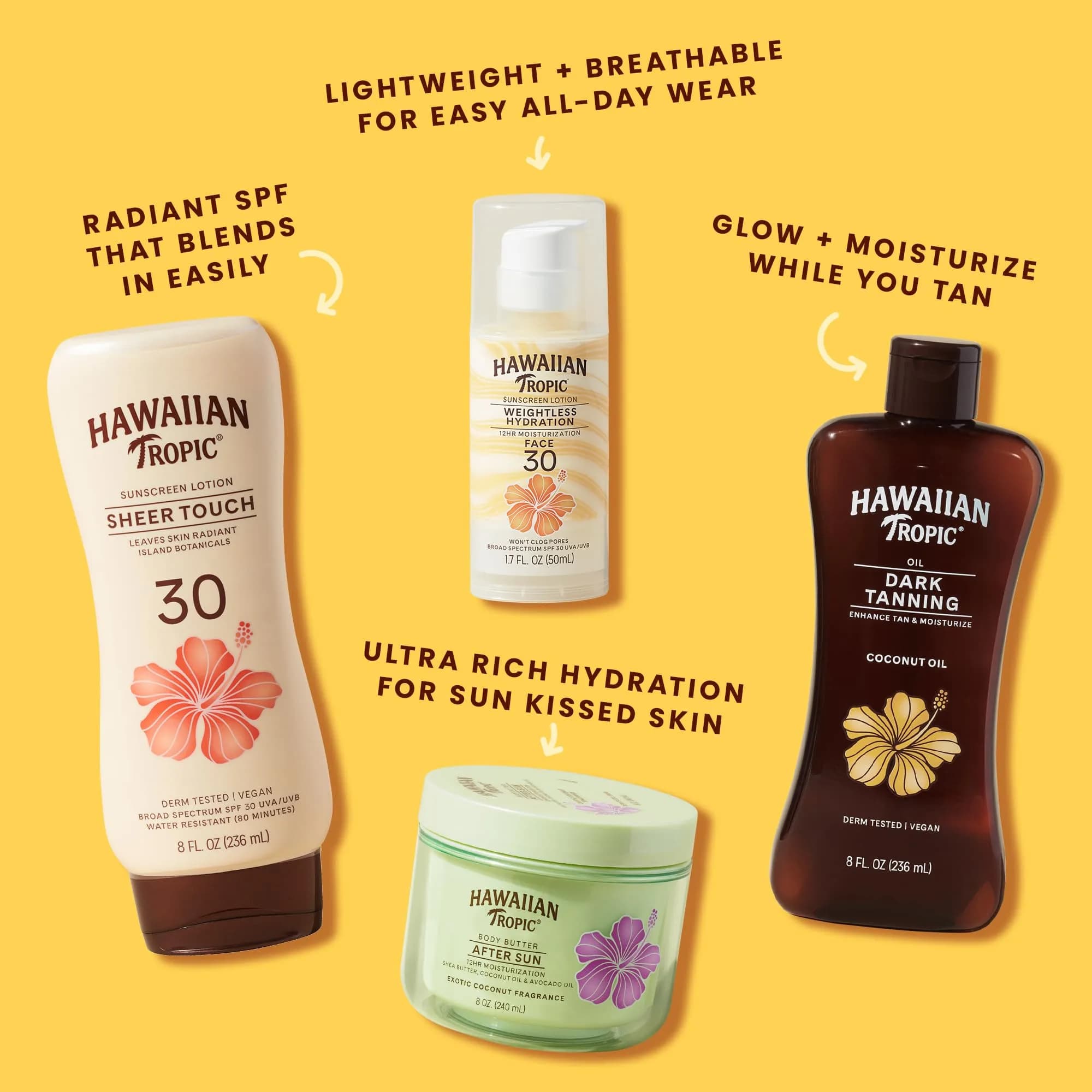 Hawaiian Tropic Everyday Active SPF 50 Sunscreen Lotion 236ml (8 Fl Oz) | Dermatologist Tested & Water Resistant - view 6