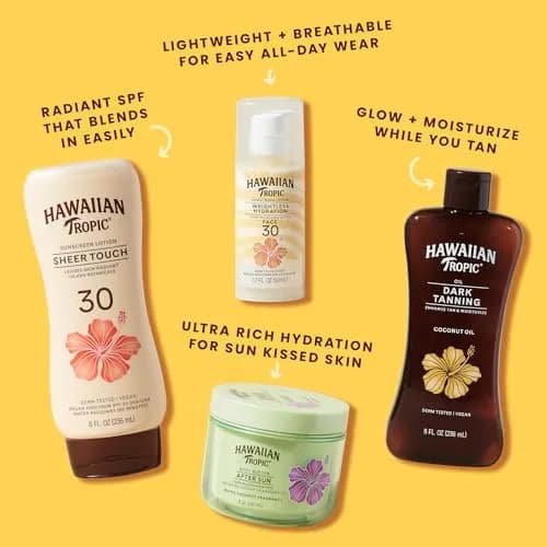 Hawaiian Tropic Everyday Active SPF 50 Sunscreen Lotion 236ml (8 Fl Oz) | Dermatologist Tested & Water Resistant thumbnail 6