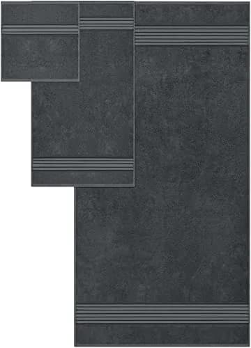 Utopia Towels 8 Piece Premium Towel Set, Grey | 2 Bath 2 Hand 4 Washcloths, 500 GSM, Super Soft & Absorbent thumbnail 2