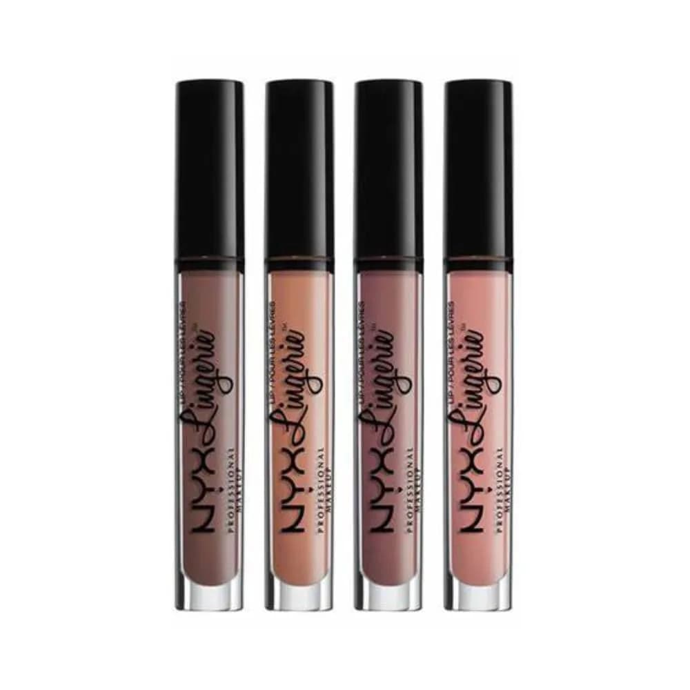 NYX PROFESSIONAL MAKEUP Lip Lingerie Matte Liquid Lipstick - Delicate Lust (Greige), 3.4ml - view 2