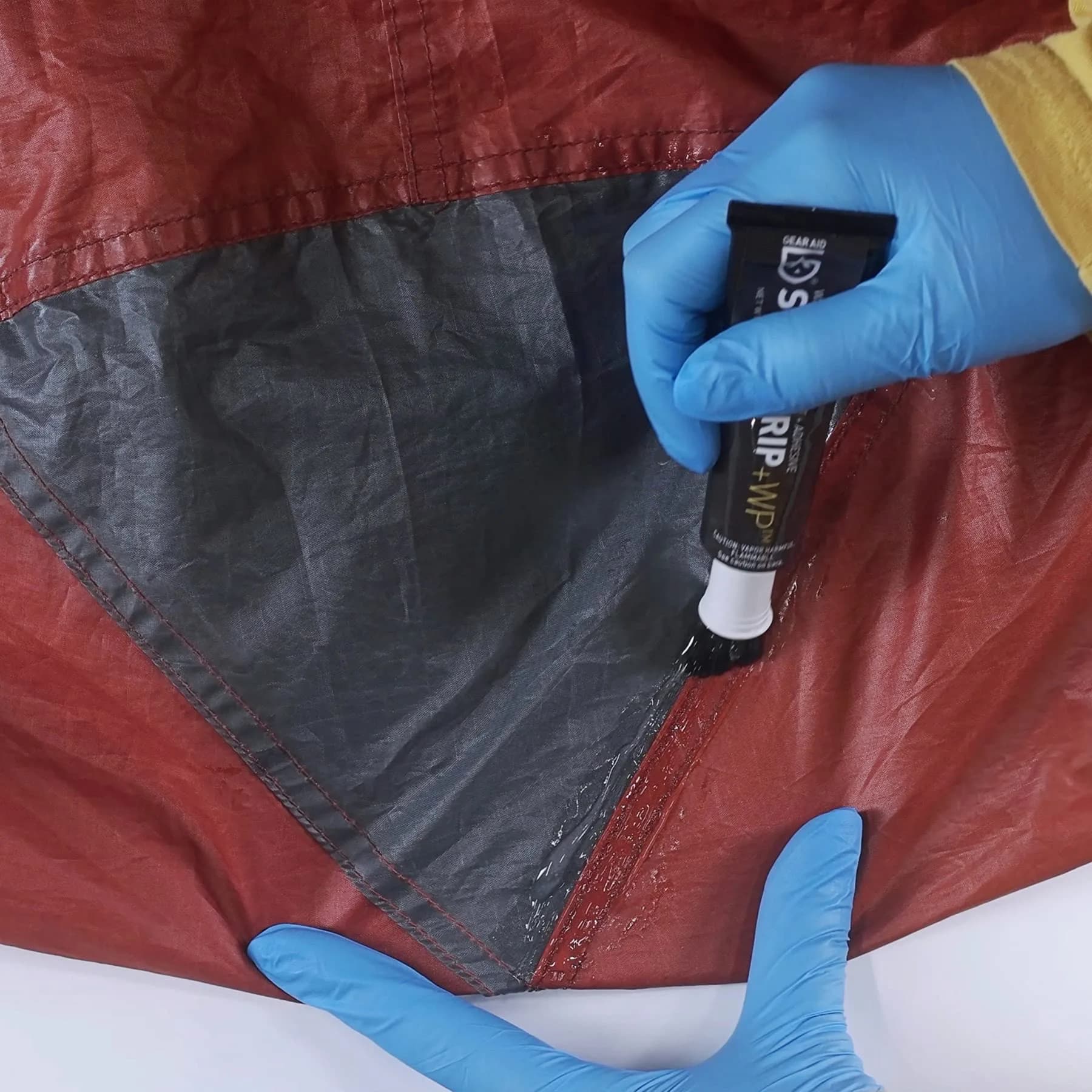 GEAR AID Seam Grip Sealer & Adhesive 1 oz (30ml) Waterproofing Repair Kit | Seals 12ft Seams - view 5