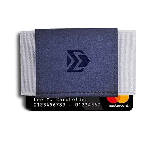 VBAX Elastic Wallet for Men & Women – Slim Minimalist Front Pocket Credit Card Holder, Fits 10 Cards & Cash, Compact for Travel & Daily Use thumbnail 1