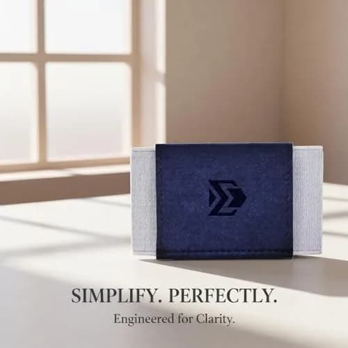 VBAX Elastic Wallet for Men & Women – Slim Minimalist Front Pocket Credit Card Holder, Fits 10 Cards & Cash, Compact for Travel & Daily Use thumbnail 9