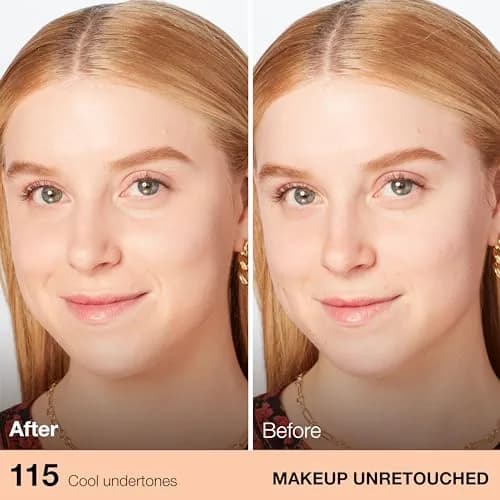 Maybelline Fit Me Dewy + Smooth Foundation, Ivory, 29.57ml (1 Fl Oz) | Hydrating Luminous Finish thumbnail 3