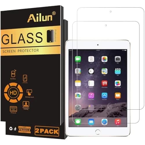 Ailun 2Pack Screen Protector for iPad Mini 1/2/3 | Tempered Glass, High Transparency, Scratch Resistant thumbnail 1