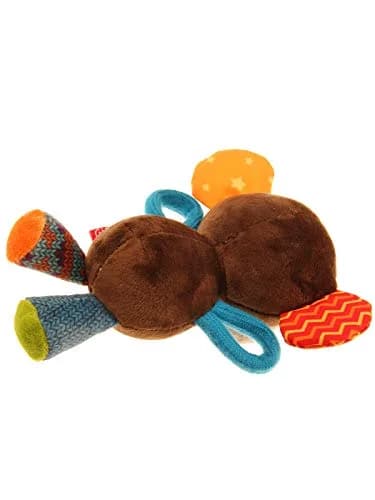 Gigwi Dog Toy Plush Friends Puffy Animal Monkey | Soft, Durable & Easy to Hold (24cm) thumbnail 5