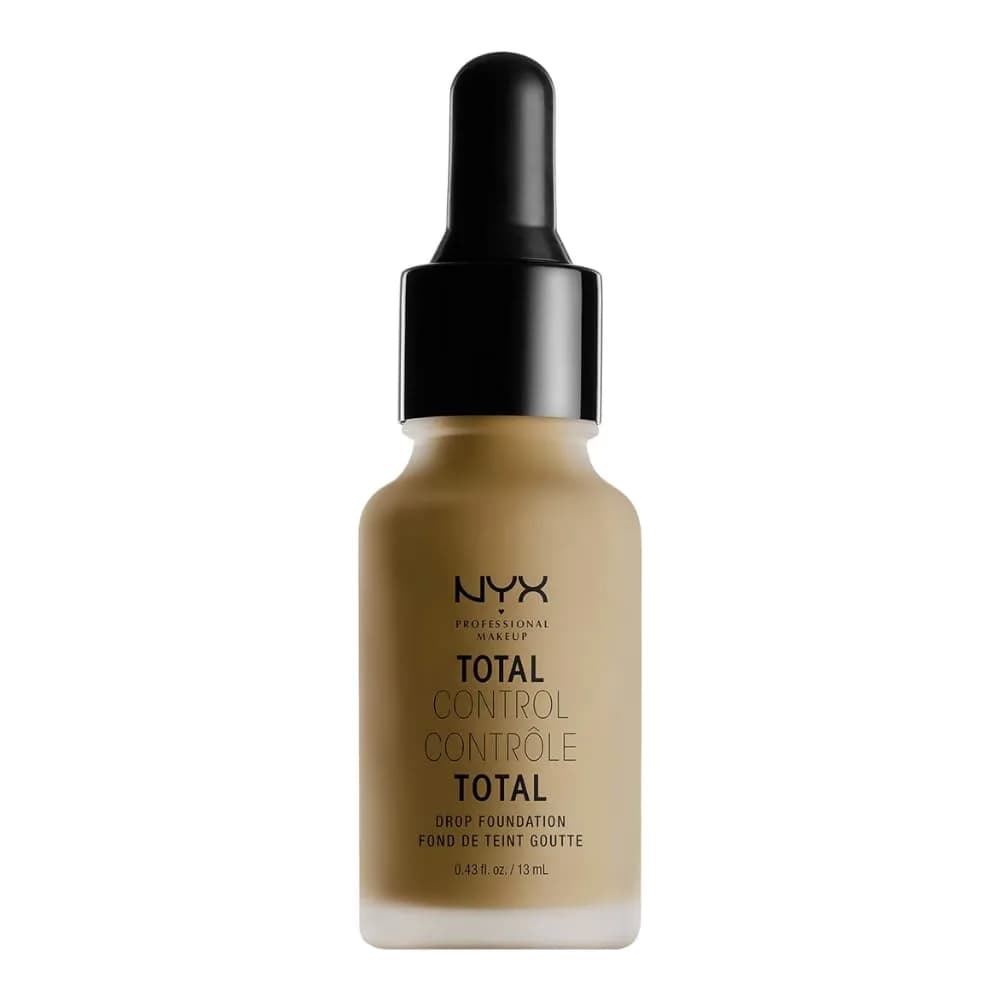 NYX PROFESSIONAL MAKEUP Total Control Drop Foundation Cappuccino 12ml (0.43 Fl Oz) | Customizable Coverage