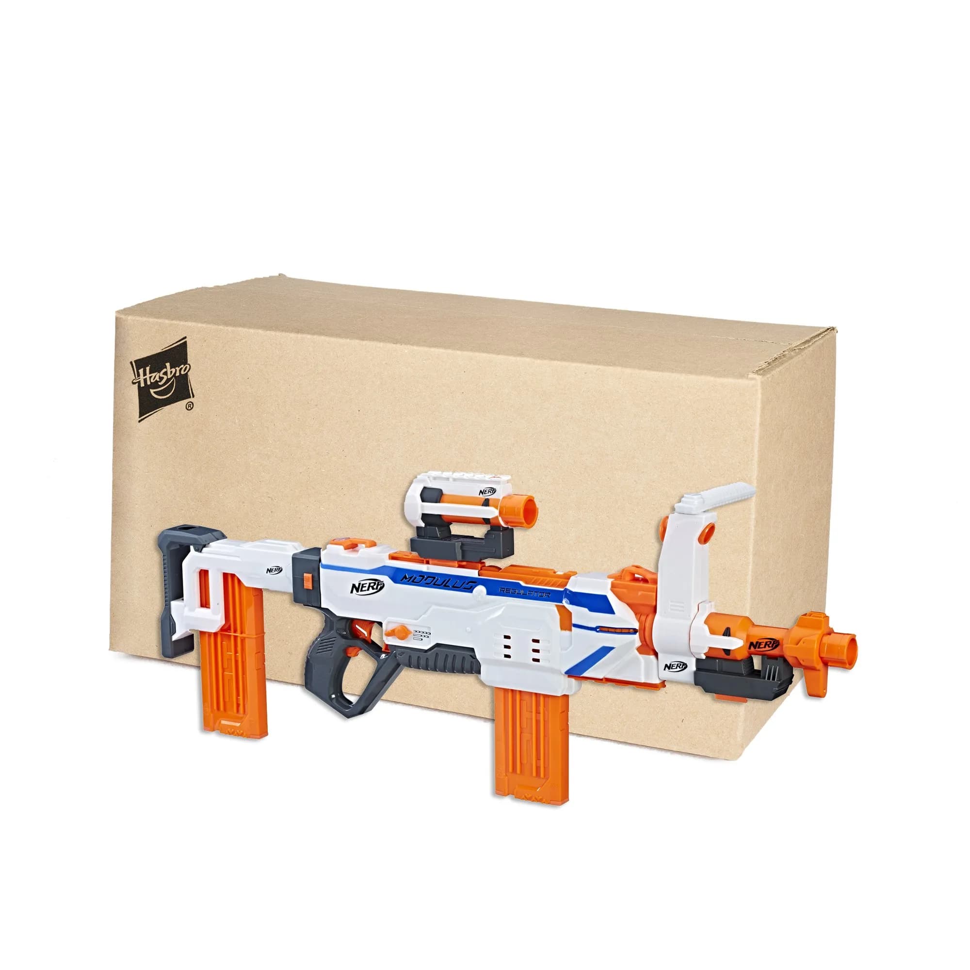 Nerf Modulus Regulator Fully Motorized Blaster, 24 Darts & 2 Clips | 40.6 cm (16 inches) Length - view 2