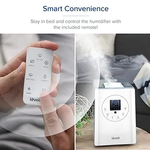 Levoit Hybrid Ultrasonic Humidifier 6L (0.4 Gallons) | Warm & Cool Mist for Large Rooms up to 753 sq ft thumbnail 8