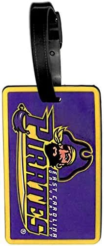 Aminco East Carolina Pirates Soft Bag Tag 7.5 cm (3 inches) | Officially Licensed NCAA Fan Gear thumbnail 1