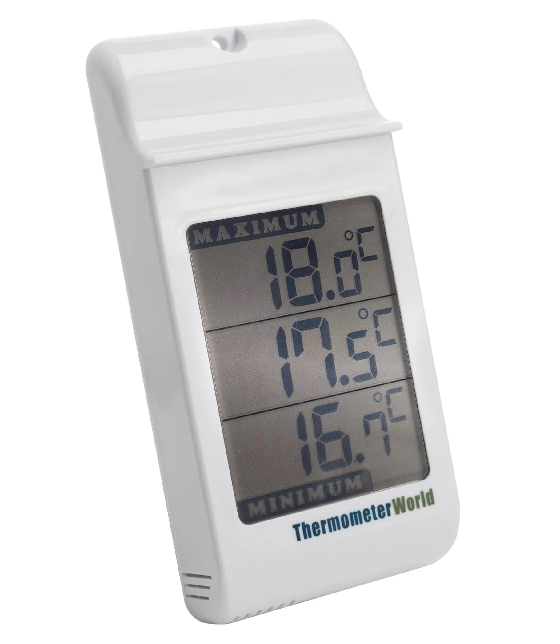 Thermometer World Digital Max Min Greenhouse Thermometer 180mm (7.1in) | Monitors Max & Min Temps for Gardens & Greenhouses - main product image