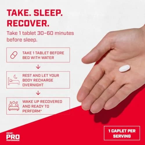 GNC Pro Performance Zinc Magnesium Tablets | 60 Count (180g) | Supports Sleep & Hormone Levels thumbnail 5