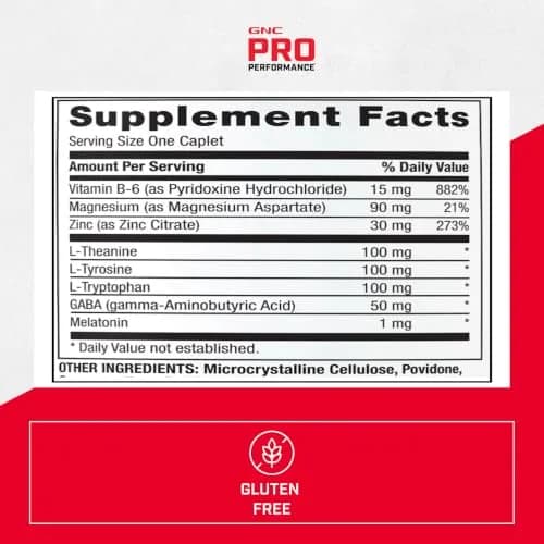 GNC Pro Performance Zinc Magnesium Tablets | 60 Count (180g) | Supports Sleep & Hormone Levels thumbnail 6