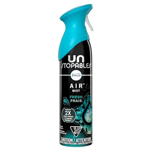 Febreze Unstopables Fresh Air Freshener Spray 250ml (8.8 Oz) | Long-Lasting Scent thumbnail 6