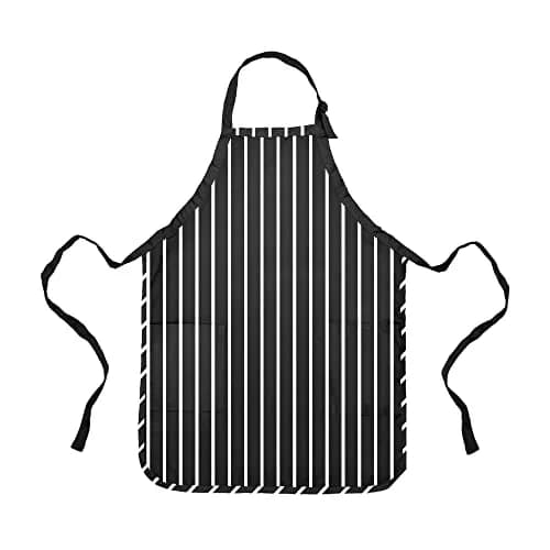 DALIX Apron Commercial Restaurant Bib 22" x 30" | Poly Cotton Kitchen Apron with 2 Pockets thumbnail 1