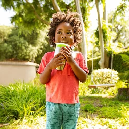 Munchkin Stainless Steel Miracle 360 Sippy Cup 296ml (10 Ounce) | Spill Proof & Insulated for Toddlers 12+ Months thumbnail 5