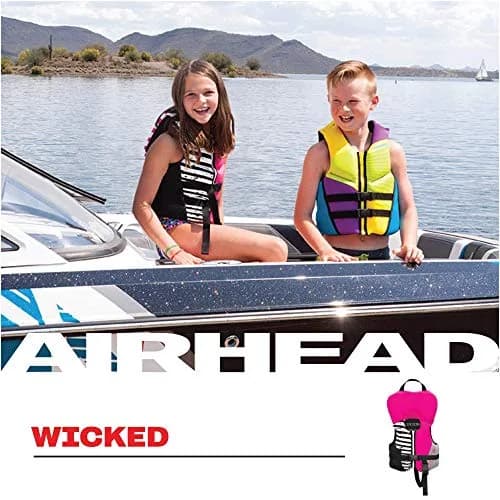 AIRHEAD Infant Type II Life Jacket | US Coast Guard Approved | Quick-Dry, Secure Buckles & Zipper, Hot Pink thumbnail 5