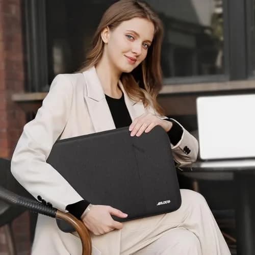 MOSISO Laptop Case 15 inch | Slim, Water-Resistant Sleeve with Pocket & Shock Absorption thumbnail 5