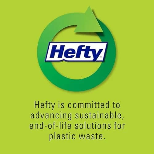Hefty Small Trash Bags, Flap Tie, Lavender & Sweet Vanilla Scent, 4 Gallon, 26 Count | Odor Neutralizing Kitchen Bags thumbnail 9