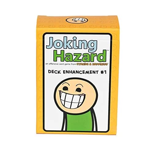 Joking Hazard Deck Enhancement #1 Expansion Pack | 100 New Hilarious Comic Cards for Ages 17+ — Expansion Pack 1