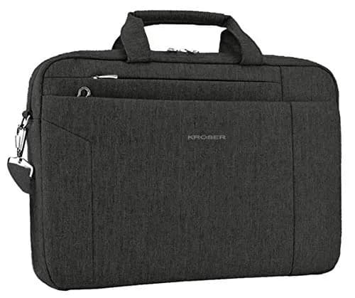 KROSER 15.6 Inch Laptop Briefcase | Waterproof, TSA Friendly, Lightweight & Stylish thumbnail 1